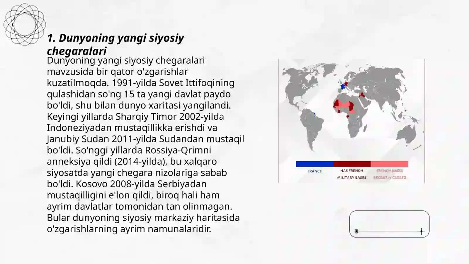 Dunyoning yangi siyosiy xaritasi 3