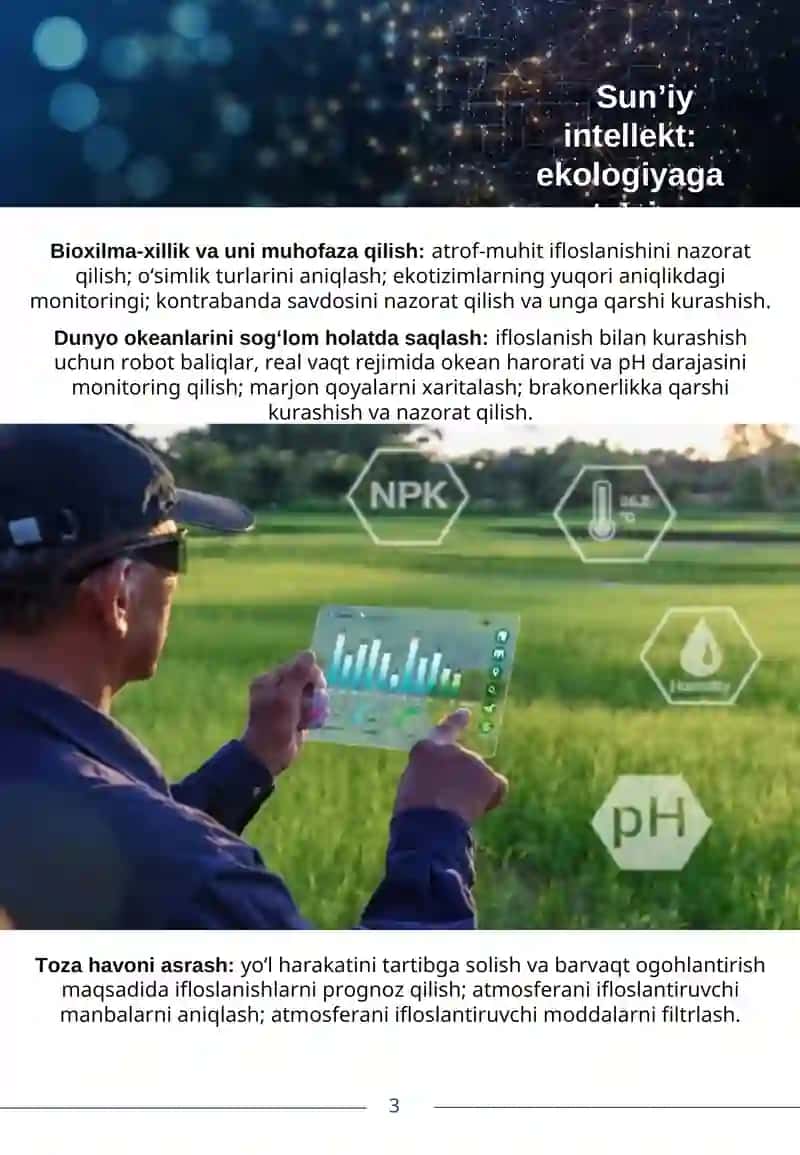 Sun’iy intellekt va ekologiya 3