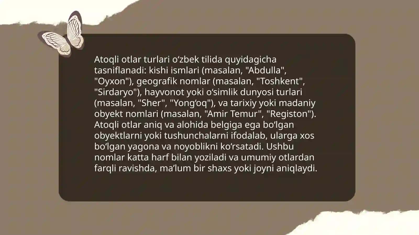 Atoqli otlar va ularning imlosi 3