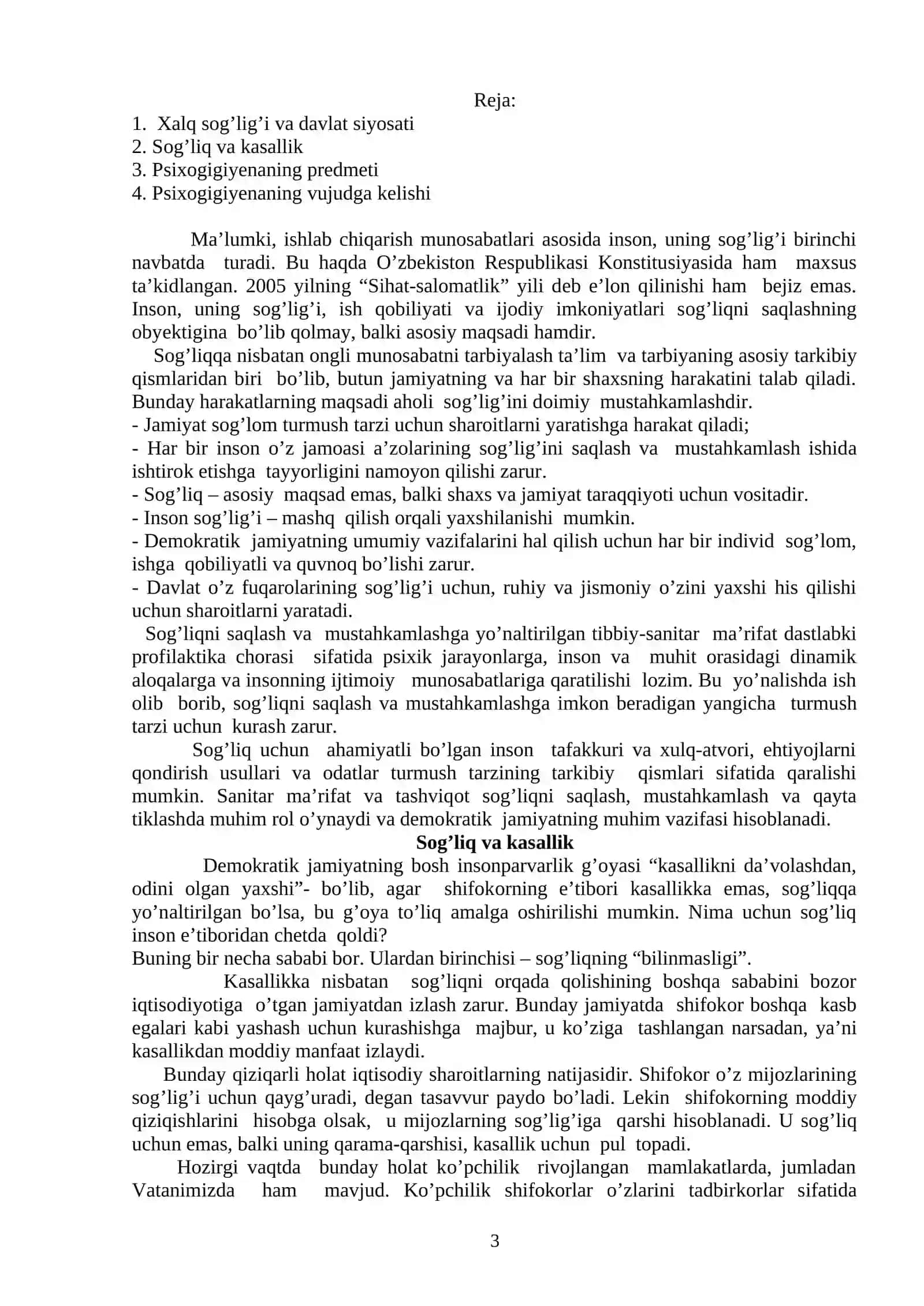PSIXOGIGIYENA 3