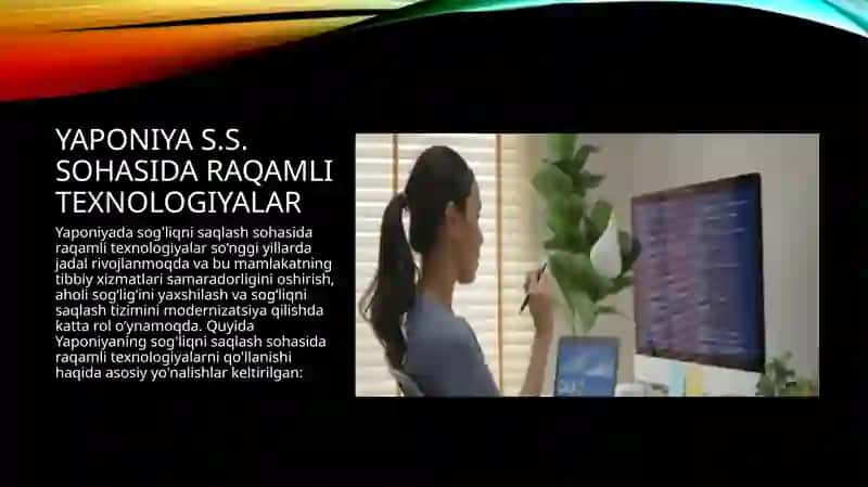 Yaponiya sog’liqni saqlash sohasida   raqaml texnologiyalar 3