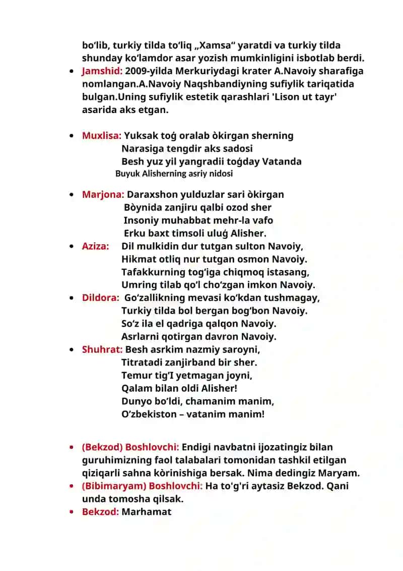 Alisher Navoiy Xurosonning 3