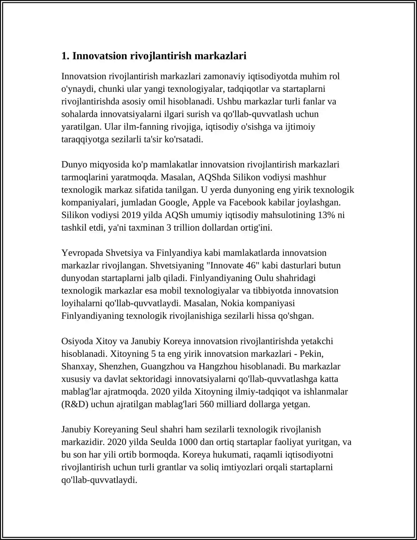 RIVOJLANTIRUVCHI MARKAZLARFAOLIYATI 3