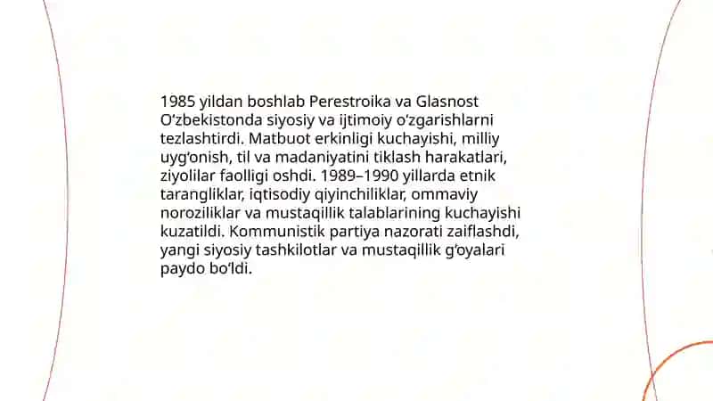 Ozbekiston mustaqillik arafasidagi voqeyalar 3