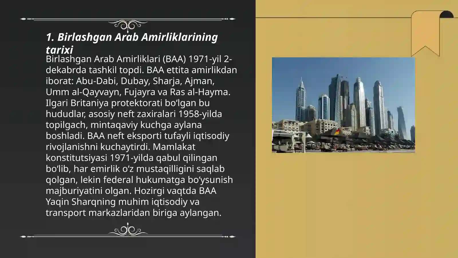 Birlashgan arab amirliklari 3