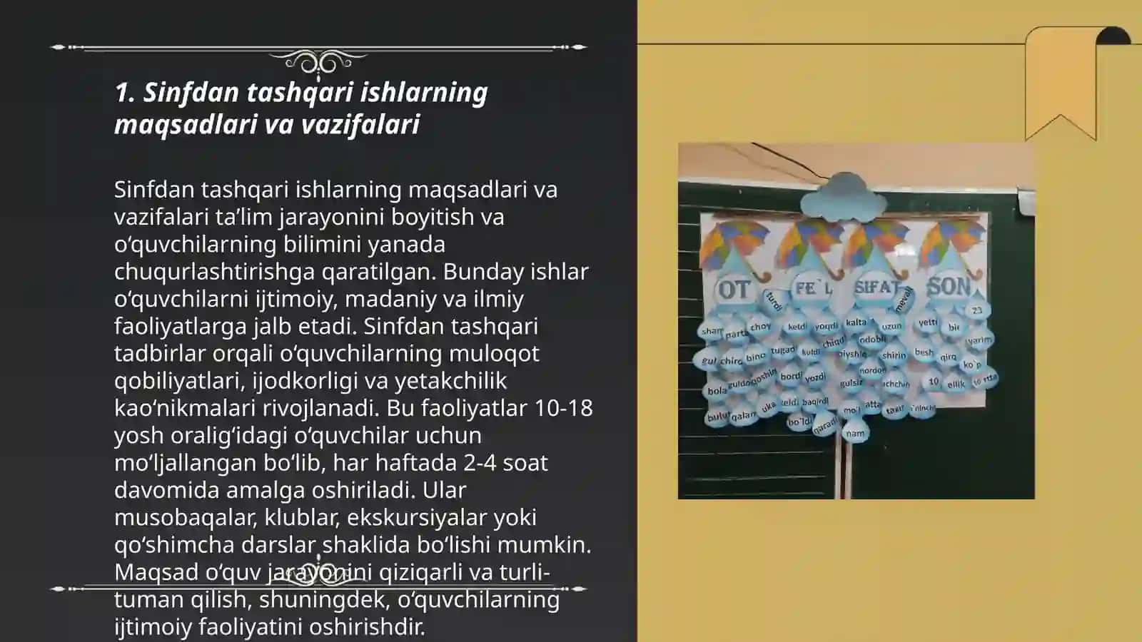 Boshlang‘ich sinflarda ona tilidan sinfdan tashqari ishlarni tashkil etishning maqsad va vazifalari 3