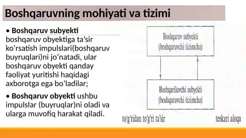 Menejmentning nazariy asoslari 3