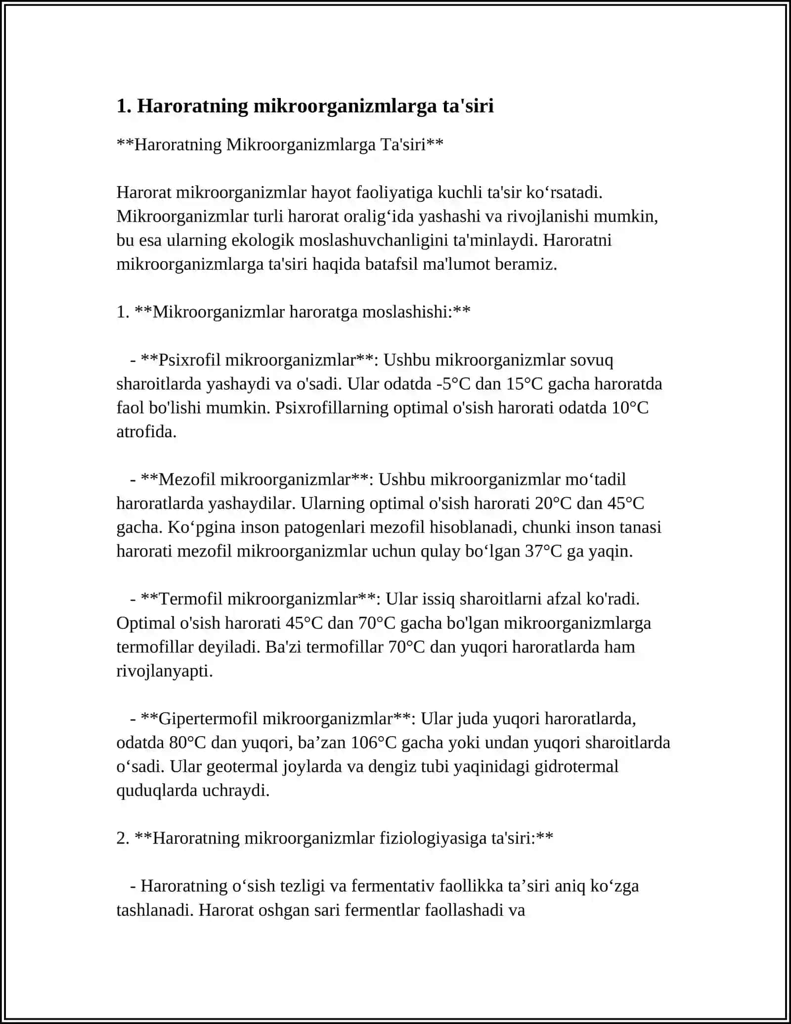 MIKROORGANIZMLARGA TASHQI MUHIT OMILLARINING TA'SIRI 3