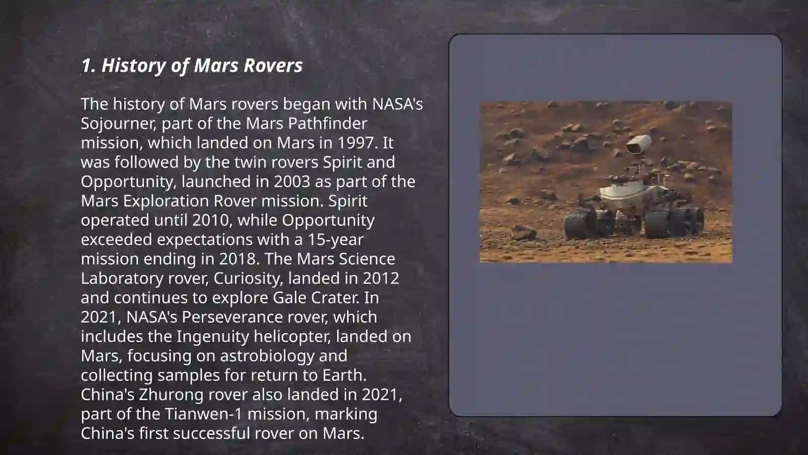Mars Rover 3