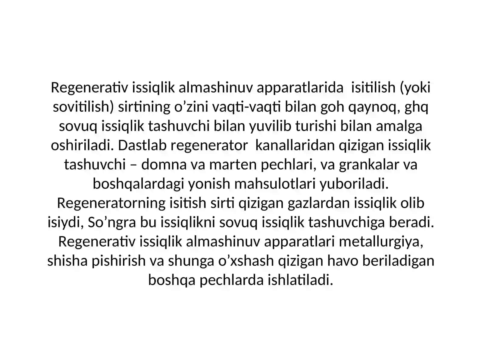 Issiqlik almashinuv apparatlari 3