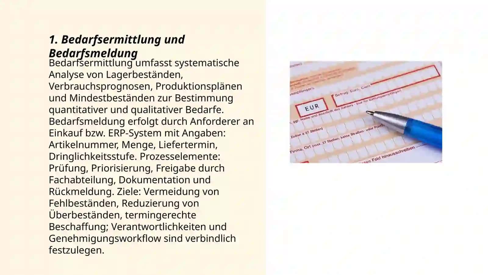 Bestellprozess im Unternehmen: Vom Bestellformular bis zur Überweisung 3