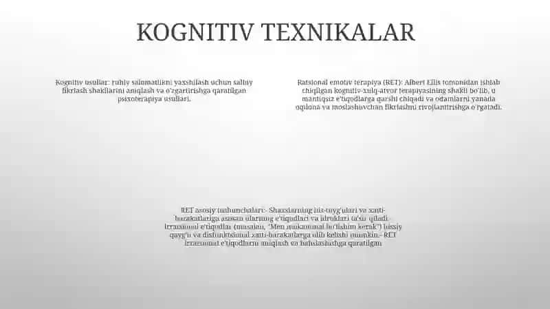 Ratsional Emotiv Terapiya 3