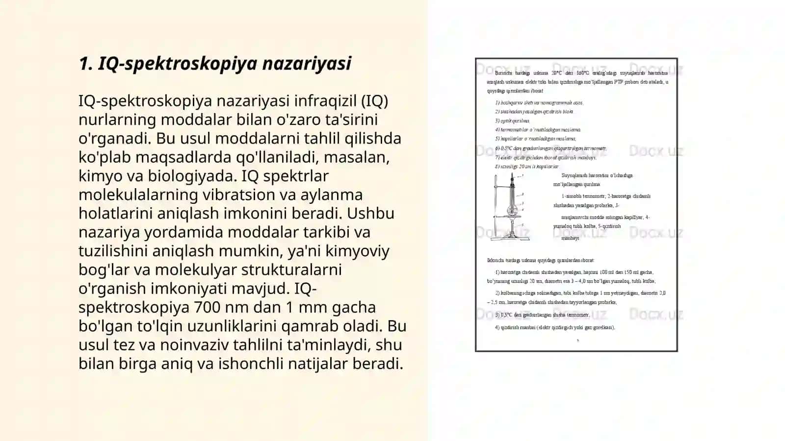 IQ-spektroskopiya usulining prokain gidroxlorid moddasi tahlilida qo'llanilishi 3