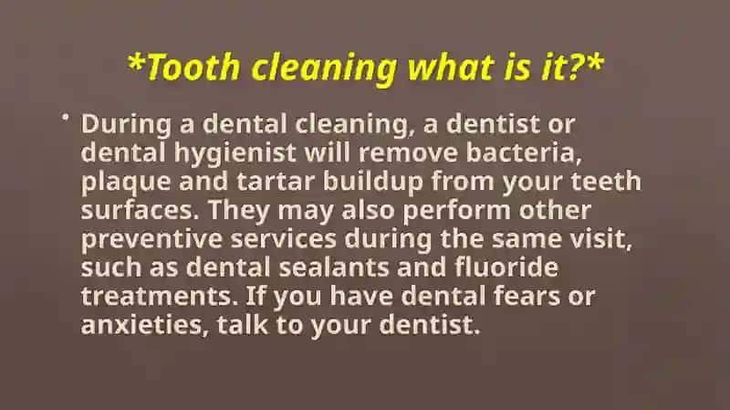 Tooth  cleaning 3