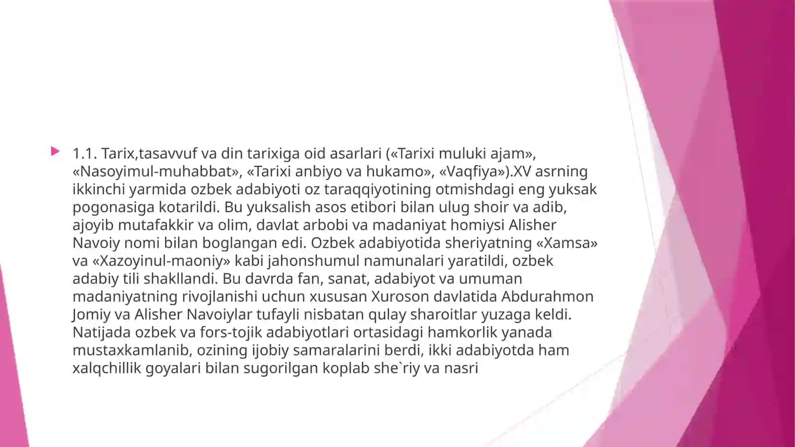ALISHER NAVOIY ASARLARIDA SHAXS DUNYO QARASHI VA IJTIMOIYLASHISH MASALALARINI YORITILISHI 3
