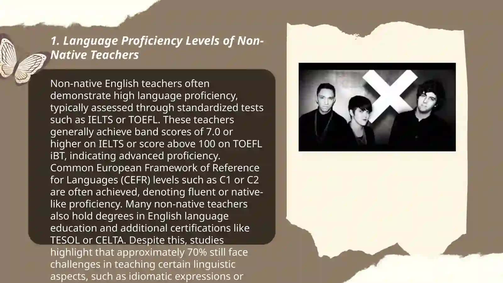 When the teacher is not a native speaker 3