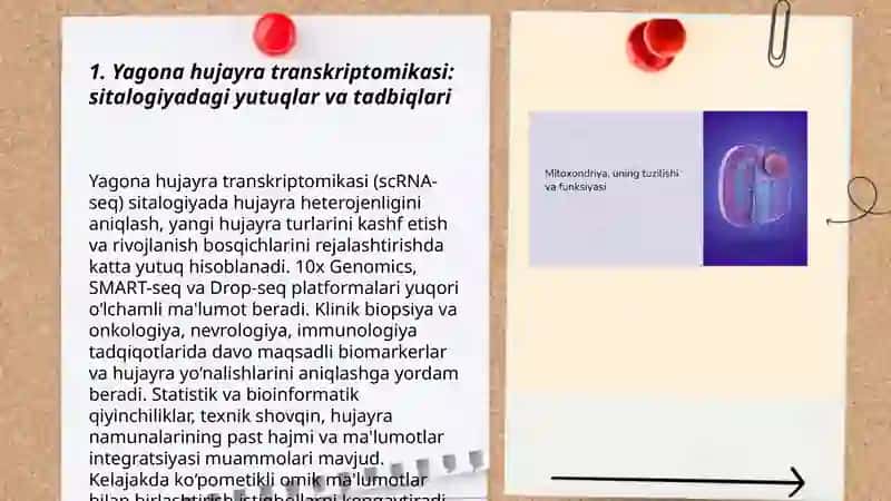 Bugungi kunda sitalogiya fanining yutuqlari, muammolari va istiqbollari 3