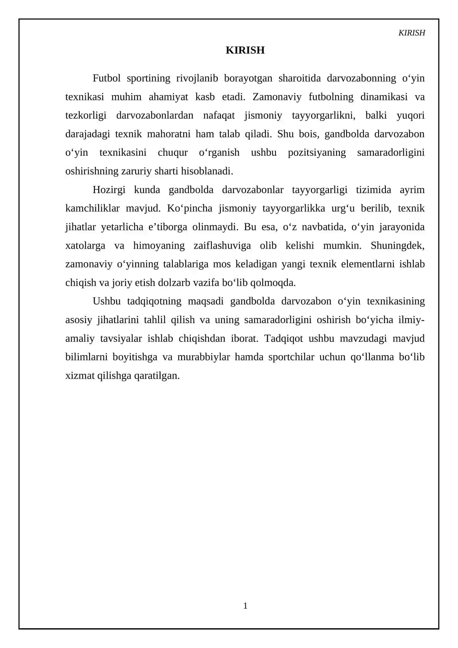 Gandbolda darvozabon oʻyin texnikasi 3