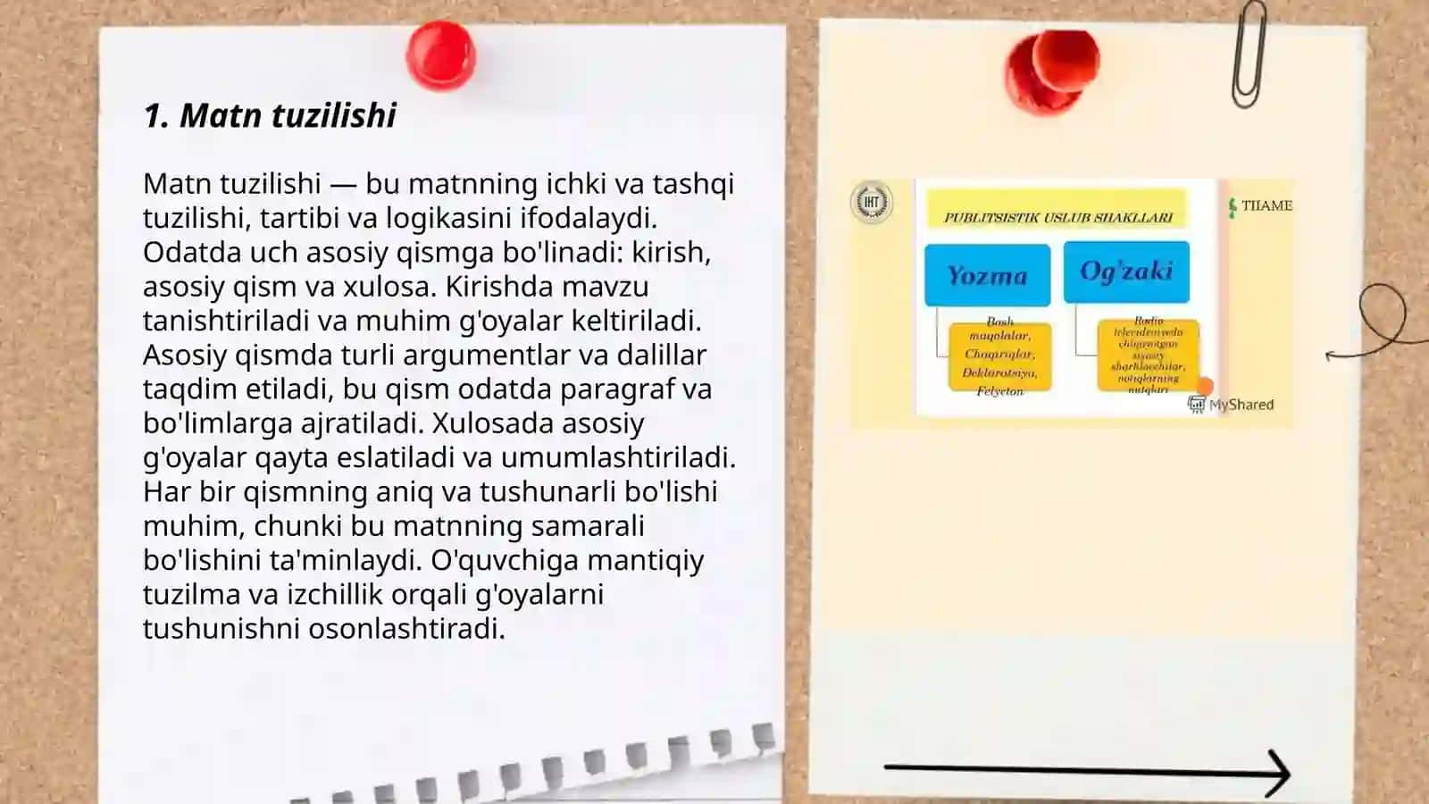 Matn uslublari va turlari 3