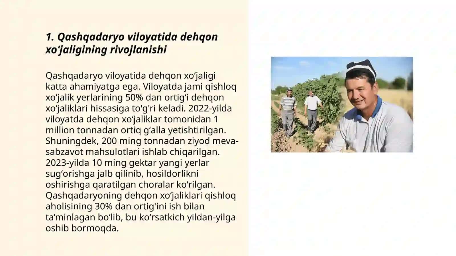 Geografiya yoʻnalishi 3-kurs 022-34-guruh talabasi Nurqobilova Yulduz 3