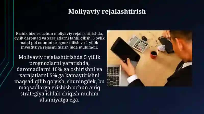 Moliyaviy Rejalashtirish 3