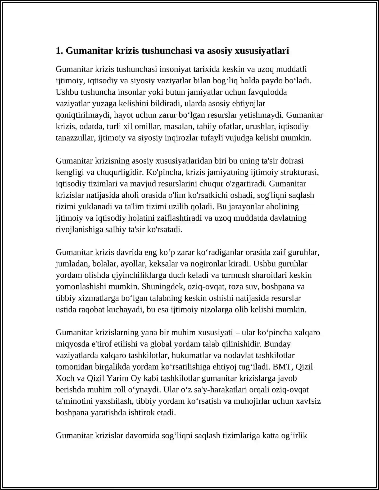 GUMANITAR KRIZIS TUSHUNCHASI VA UNING IJTIMOIY OQIBATLARI 3