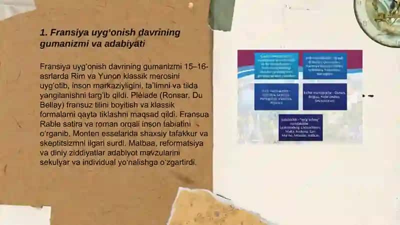 G‘arbiy Yevropa uyg‘onish adabiyoti 3