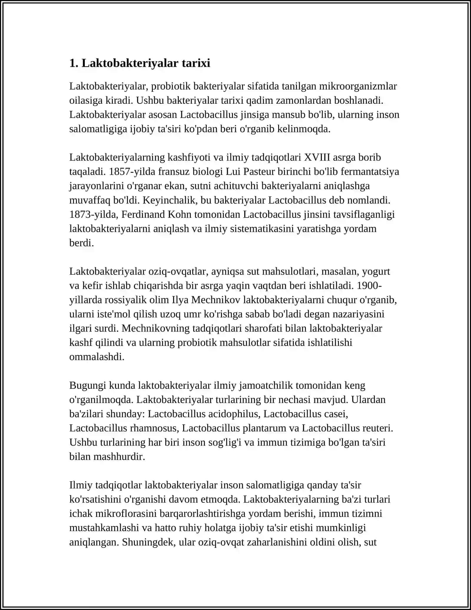 LACTOBACILLUS 3