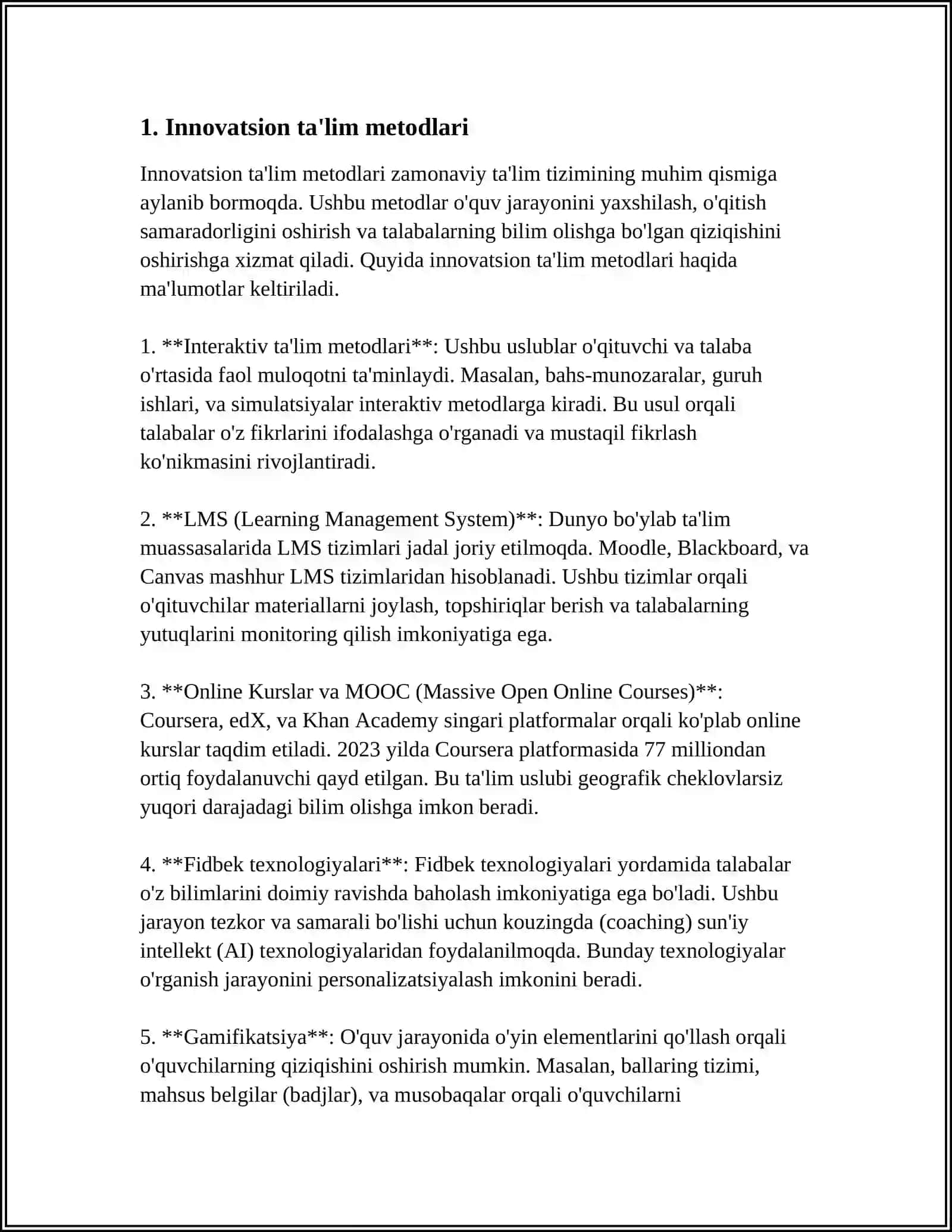 OʻQITUVCHINING INNAVOTSION FAOLIYATI 3
