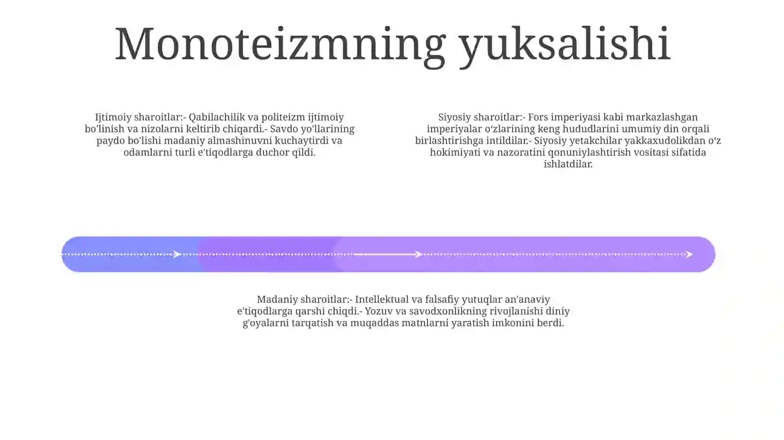 Islom Dinining Paydo Bo'Lishidagi Ijtimoiy Siyosiy VaMadaniySharoitlar 3