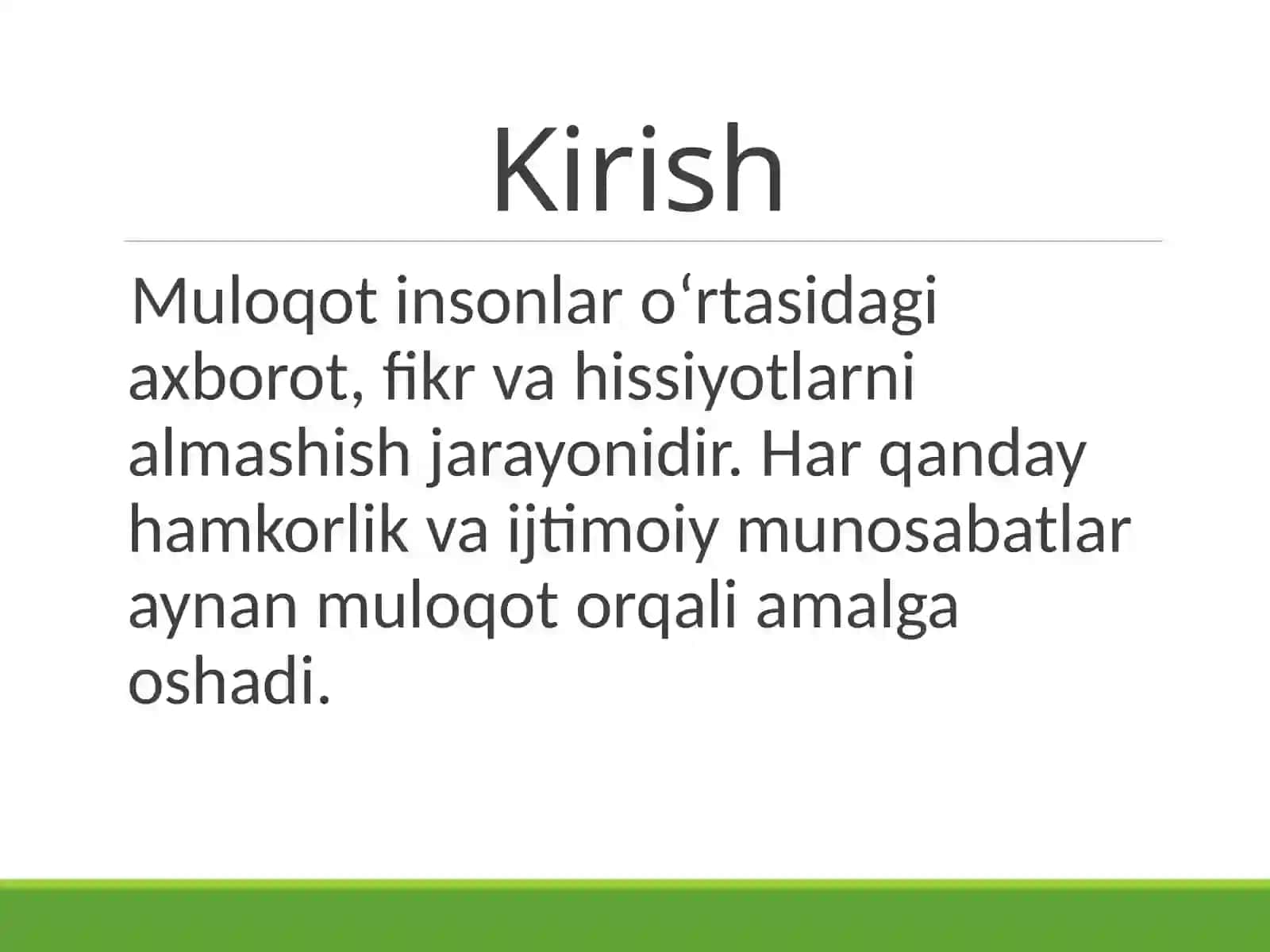 Muloqotda muammolarni tahlil qilish va ularni yechish 3