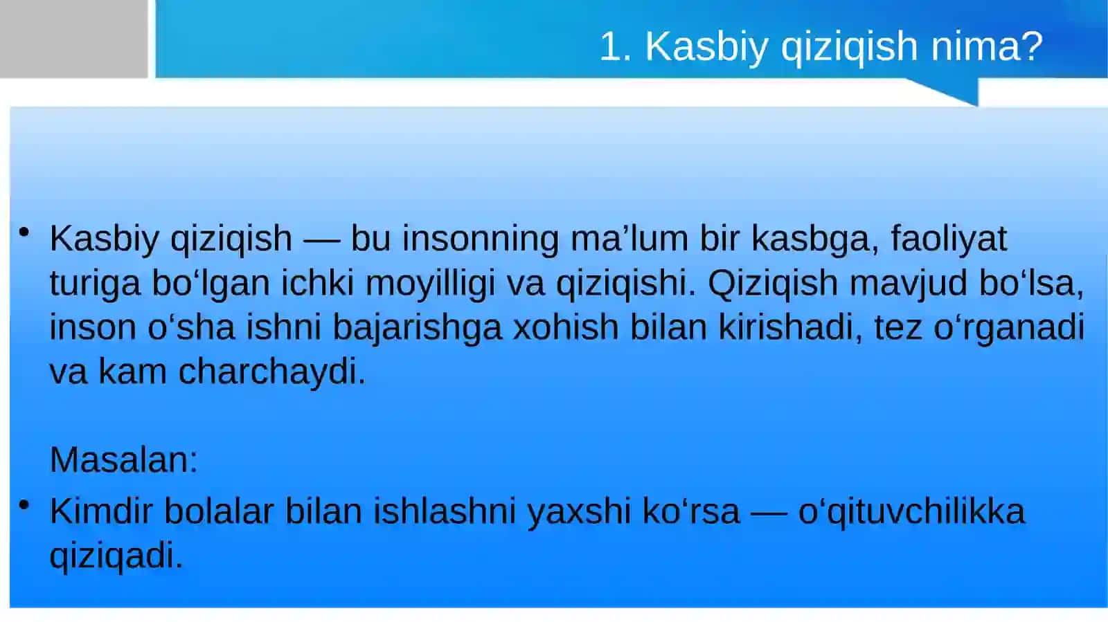 Kasbiy qiziqish va layoqatlarni eksperimental o‘rganish 3