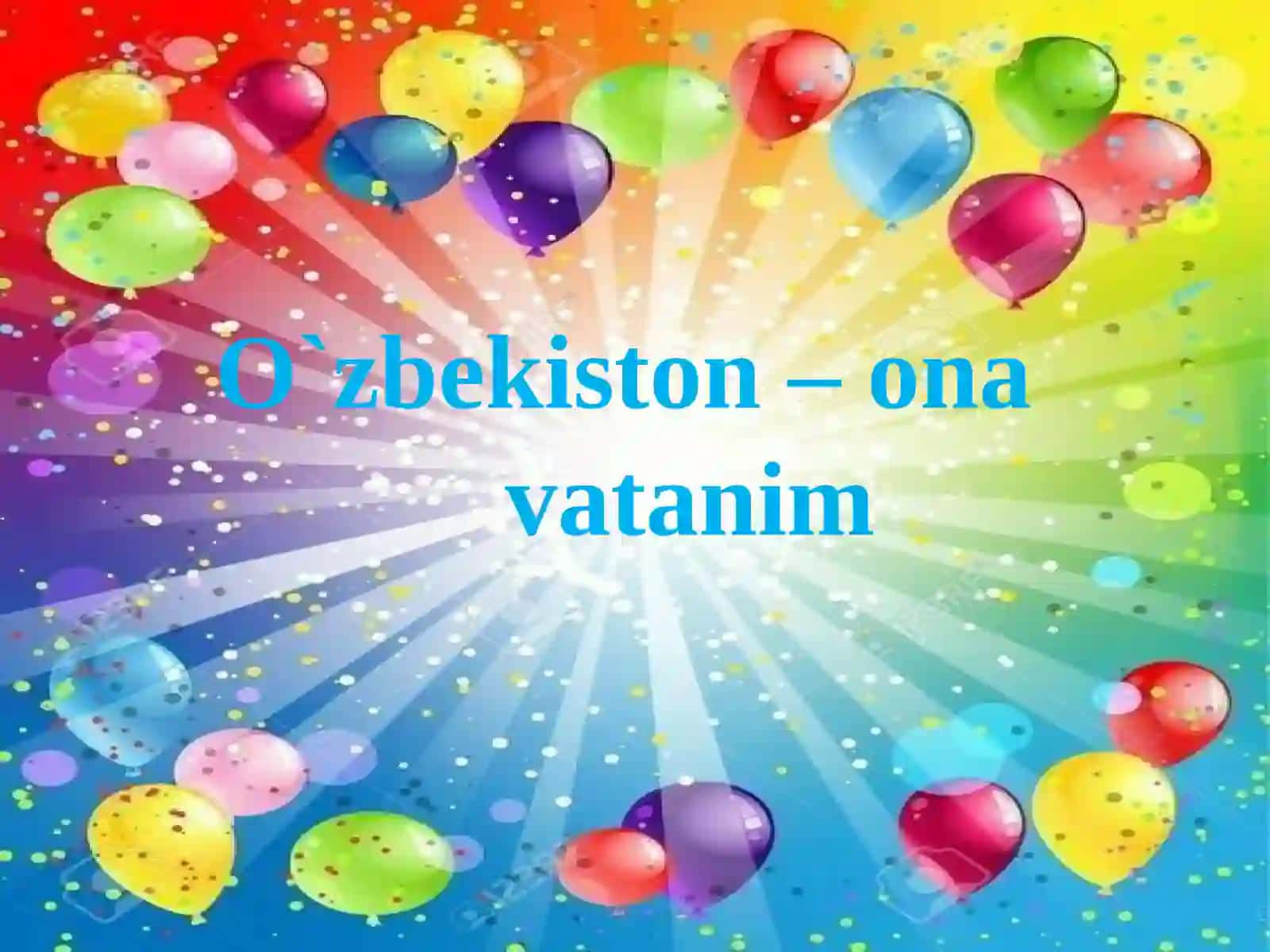 O`zbekiston–onavatanim 3