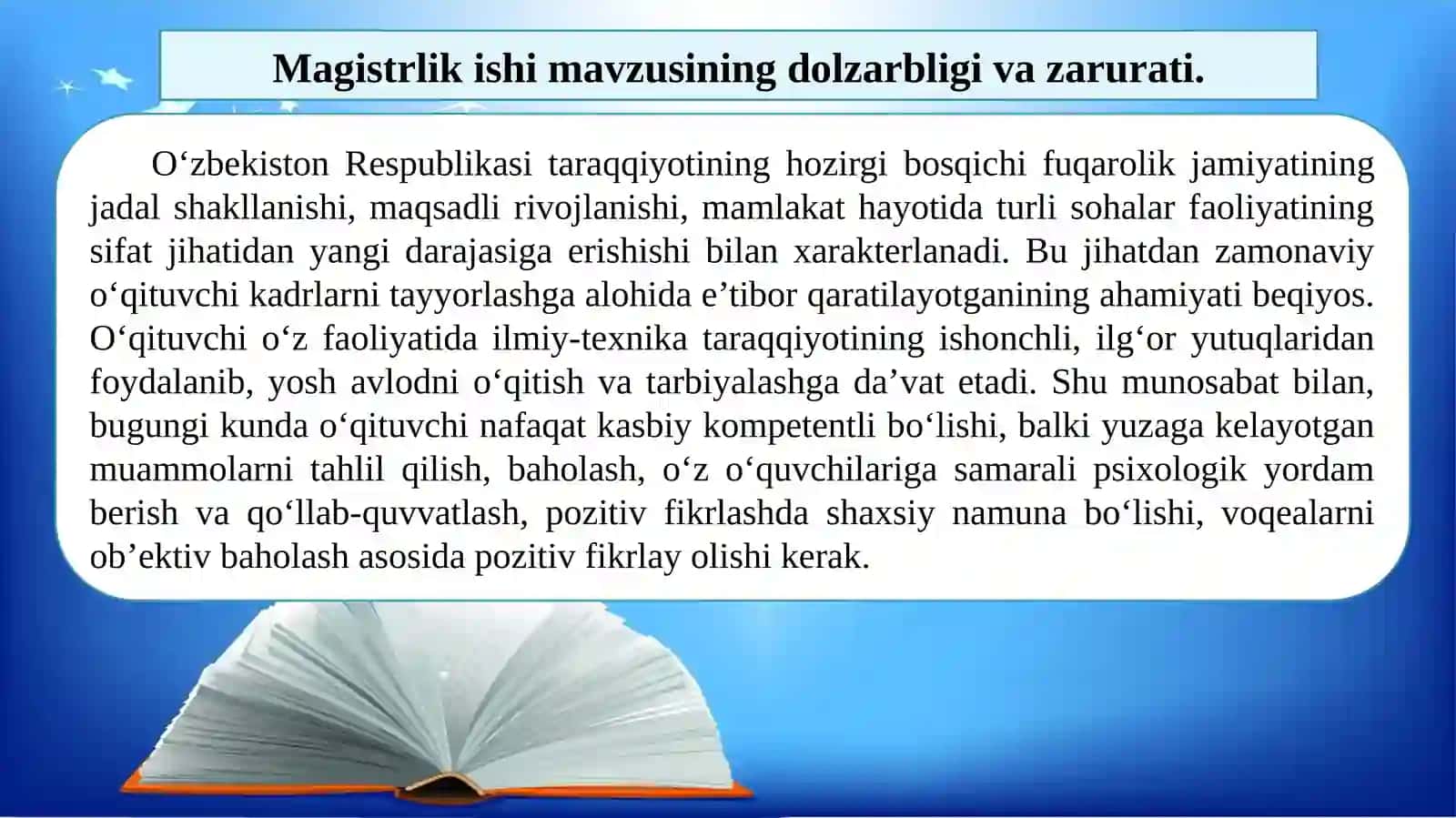 BO‘LAJAK O‘QITUVCHILARDA POZITIV TAFAKKURNI RIVOJLANTIRISHNING PSIXOLOGIK XUSUSIYATLARI 3