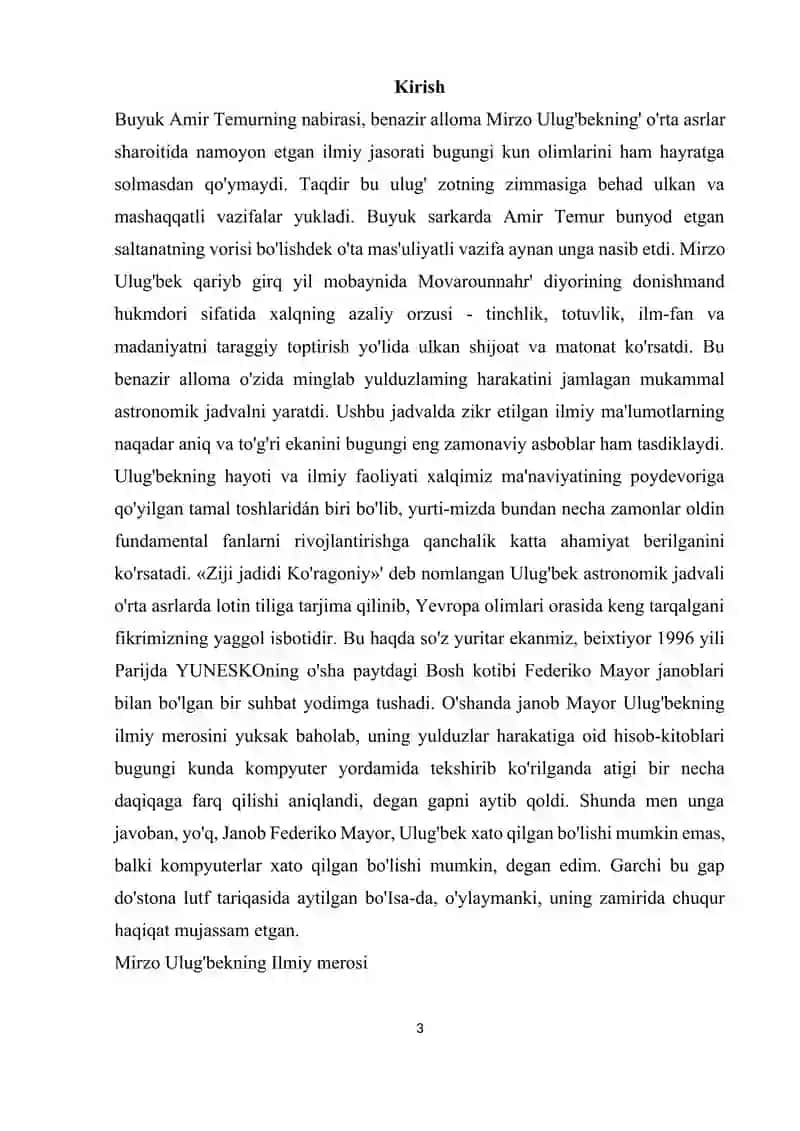 Mirzo Ulugʻbek- davlat arbobi va sarkarda 3