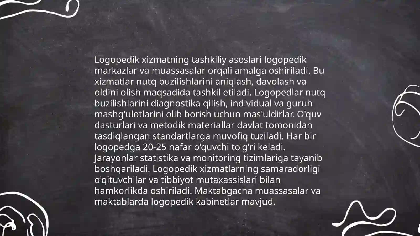 Logopedik xizmatning tashkiliy asoslari 3