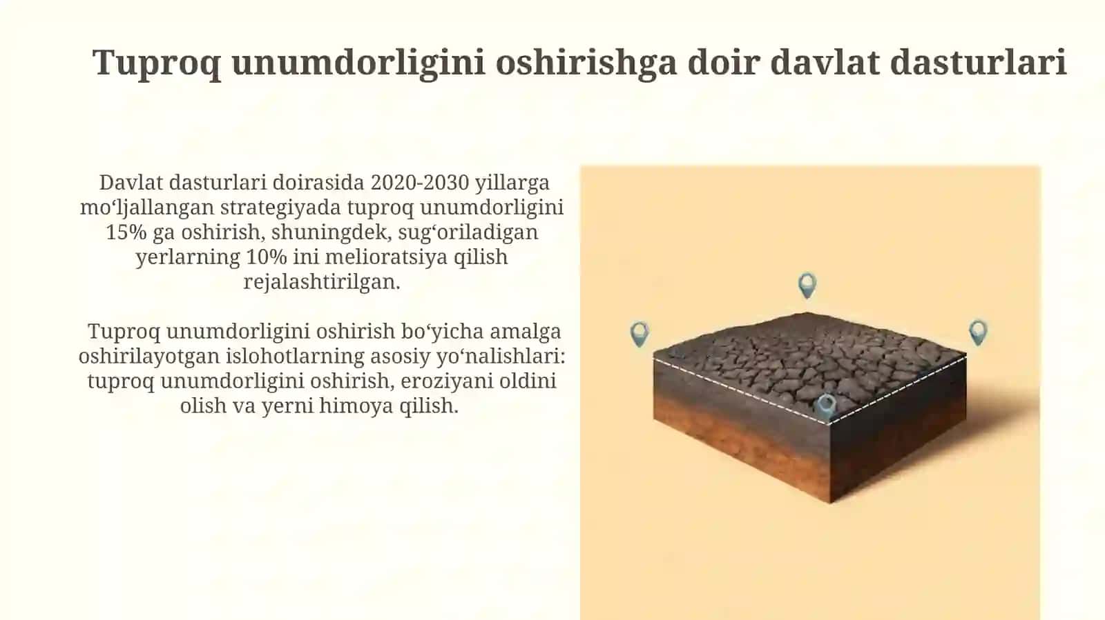 Tuproqning strukturasi va uni tiklash yoʻllari 3