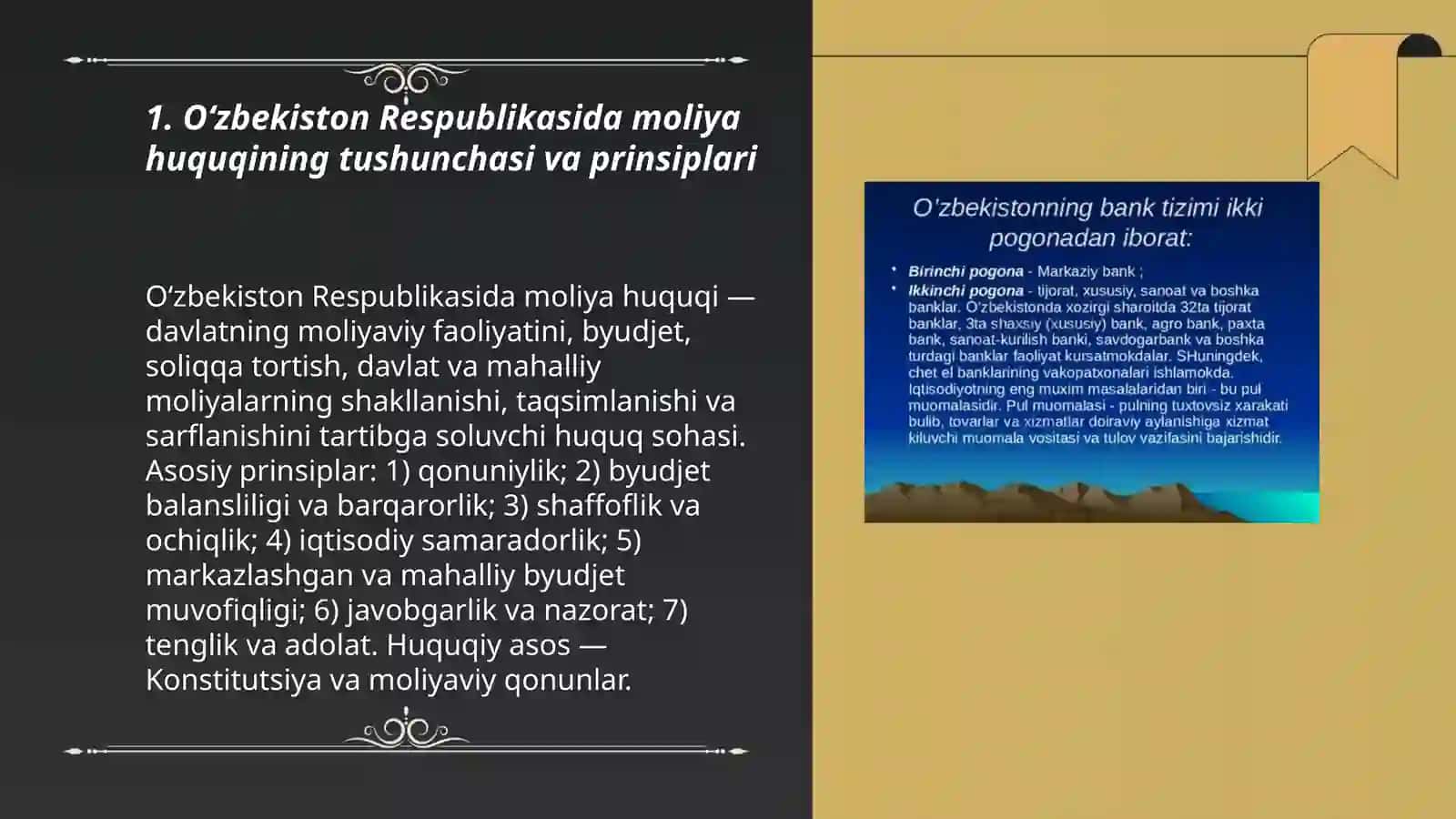 Oʻzbekiston Respublikasida moliya huquqi 3