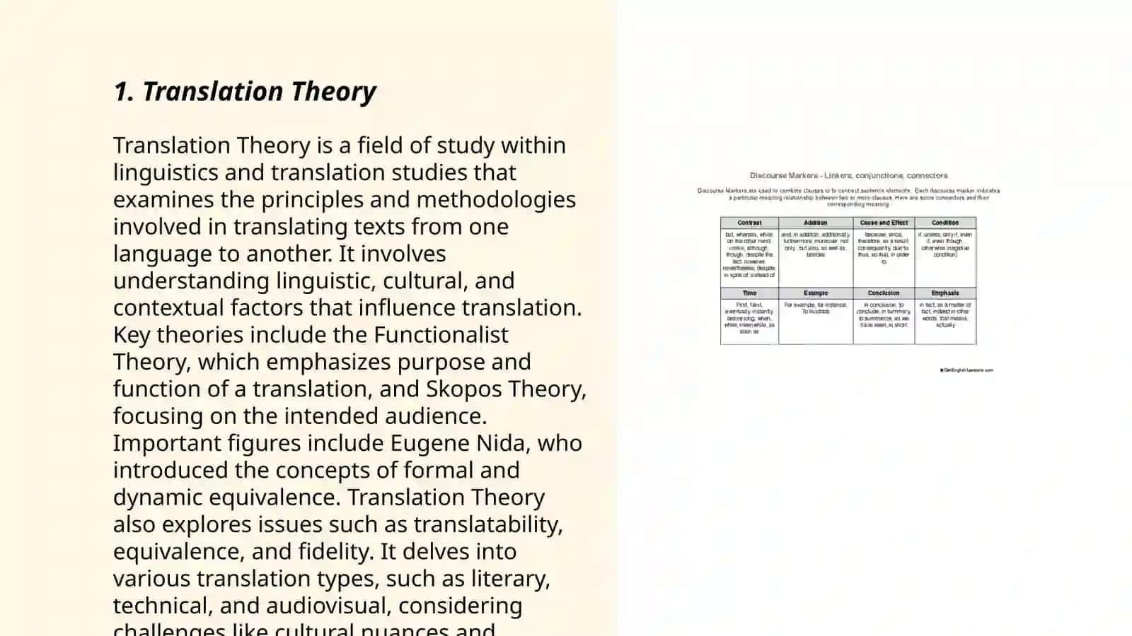 Translation and Discourse 3