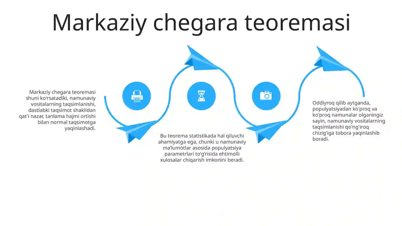 Markaziy Limit Teoremasi 3
