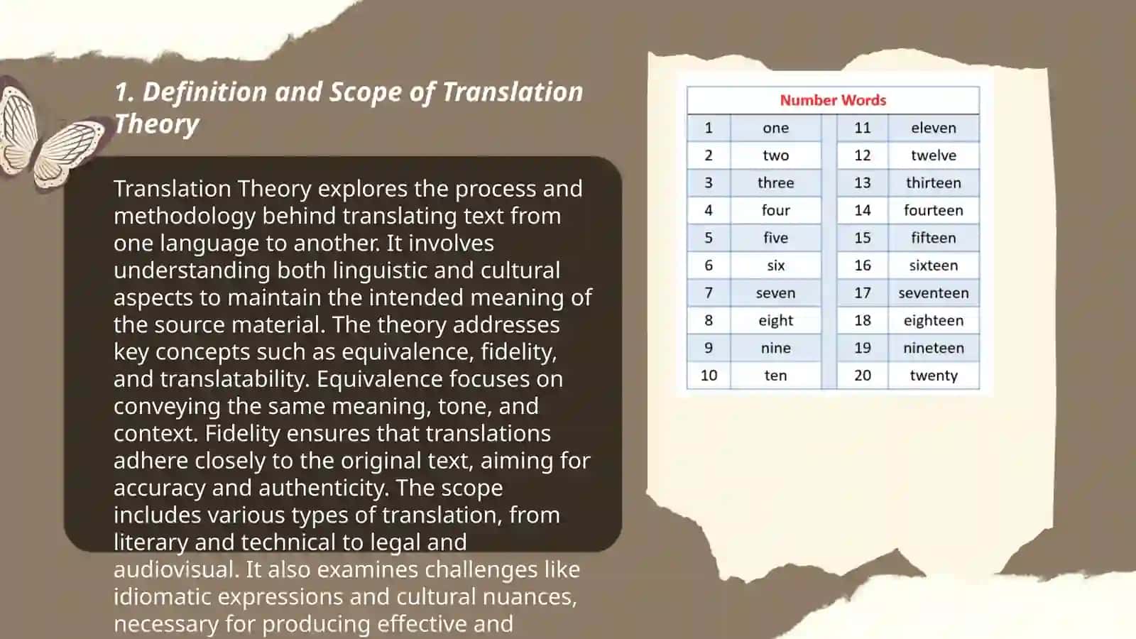 Object and objectives of translation theory and practice 3