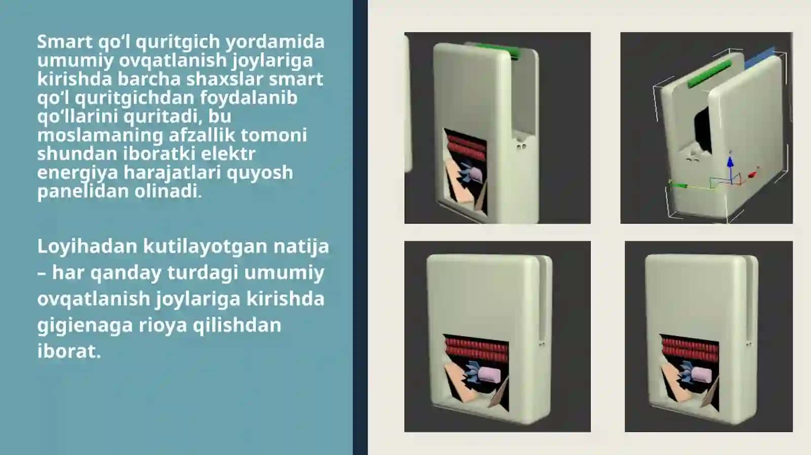 SMART QO'LQURITGICH 3