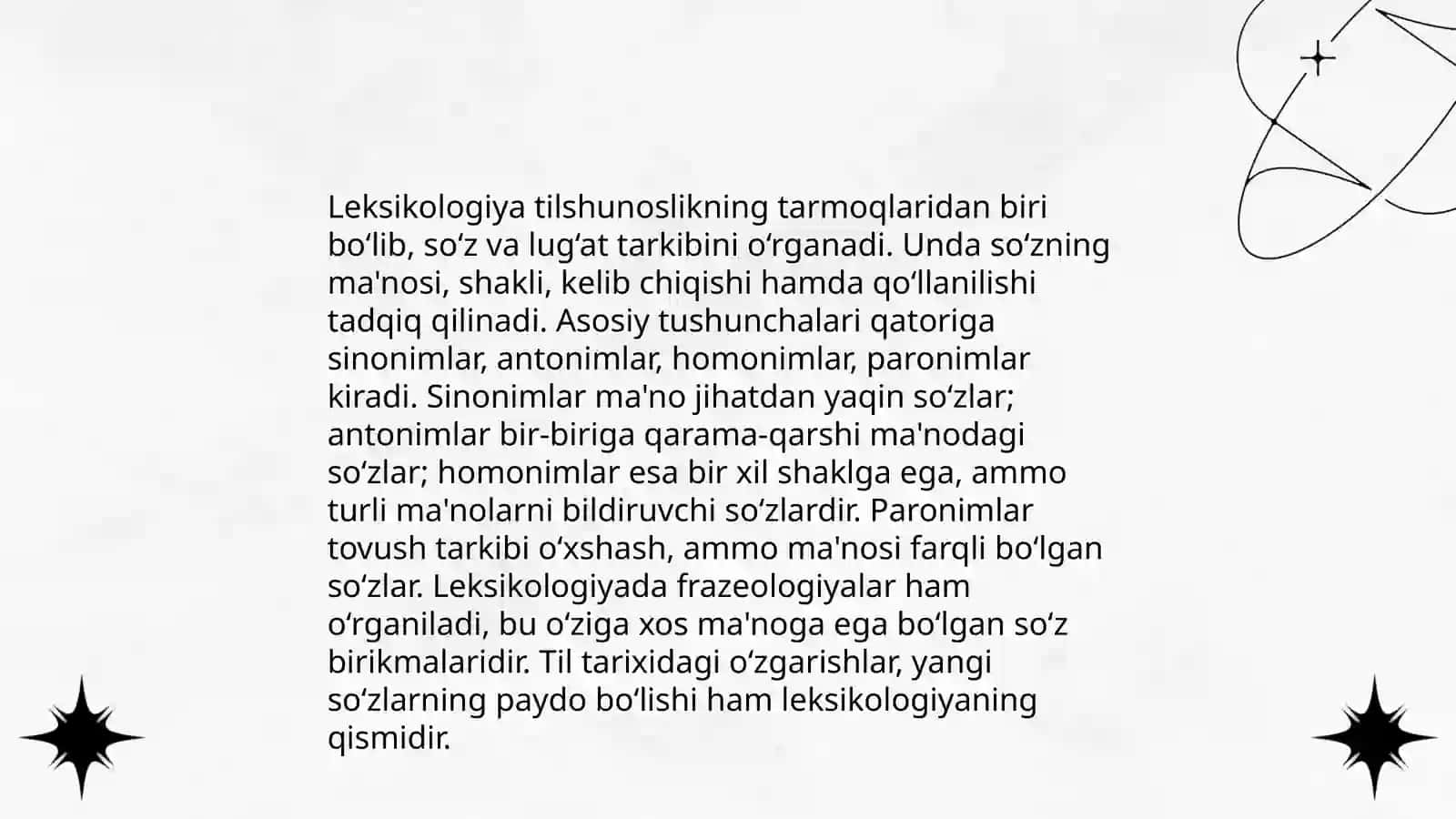 Leksik, semantik, semik tahlil qilish asoslari 3