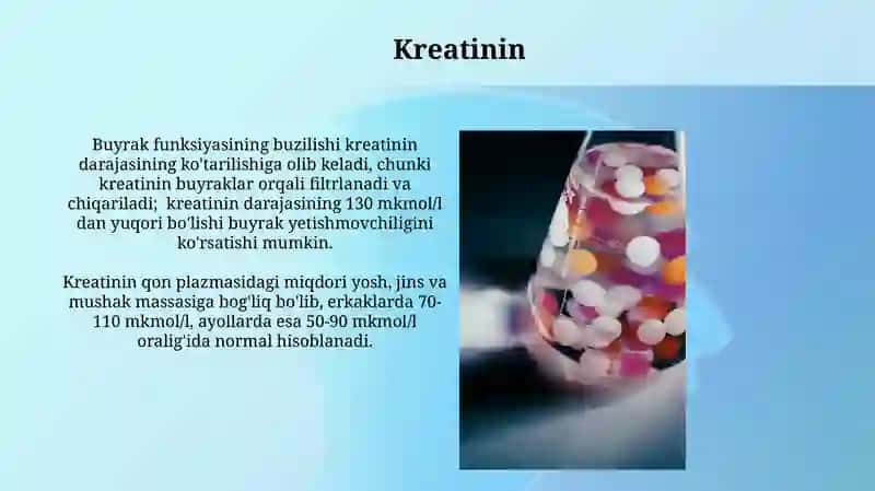 Qon bioximiyasi koʻrsatkichlari meʼyorlari 3