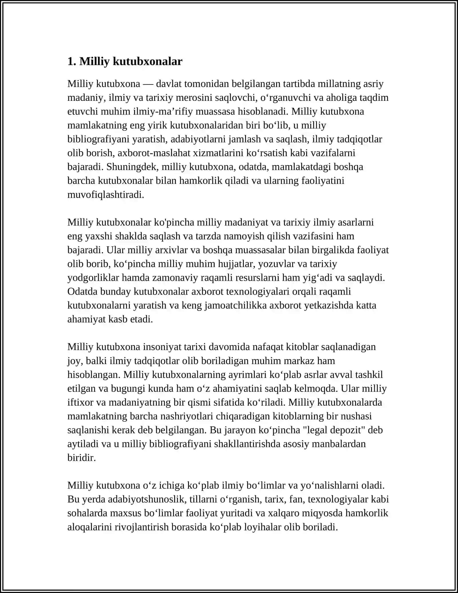 KUTUBXONALARNING ASOSIY TIPLARI VA TURLARI 3