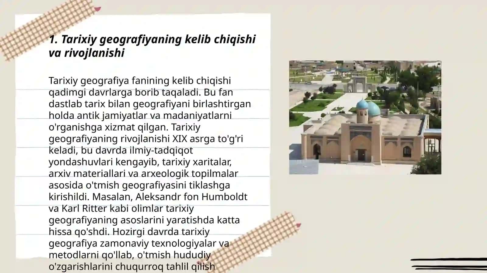 Tarixiy geografiya fani haqida ilmiy qarashlar 3
