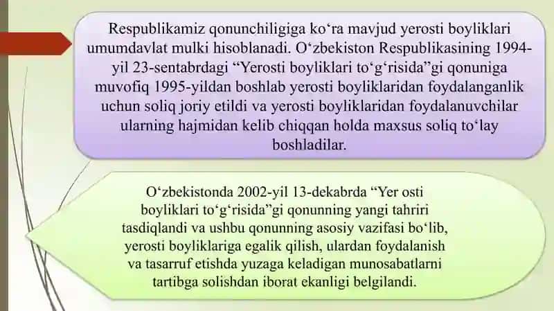 Yerqa‘ridan Foydalanganlik Uchun Soliq 3