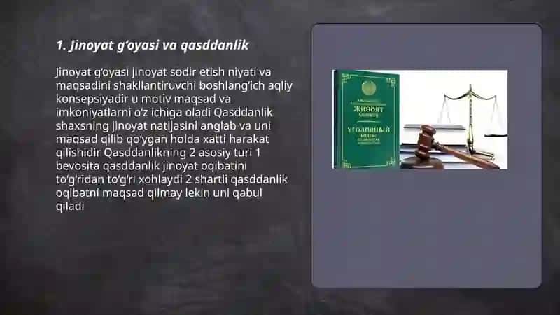 Jinoyatni sodir etish bosqichlari 3