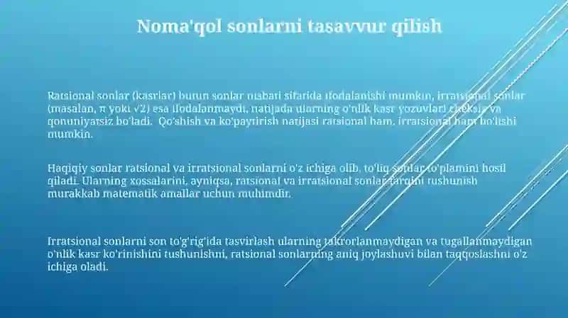 Ratsional sonlar 3