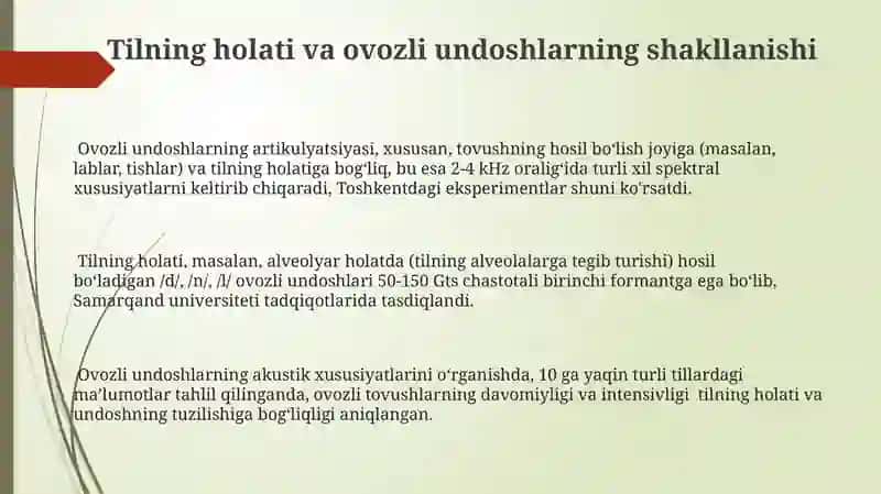 Undosh tovushlarning akustik va artikulyatsion xususiyatlari 3